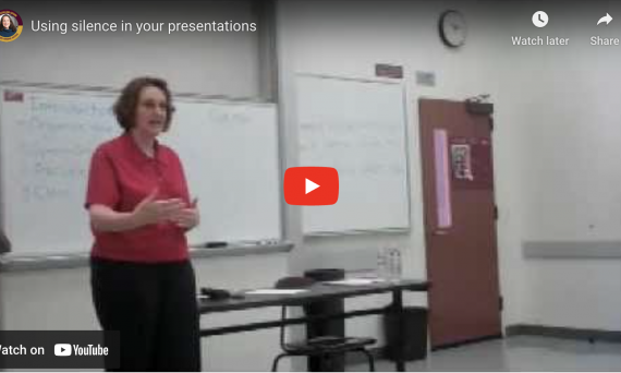 The power of silence in public speaking